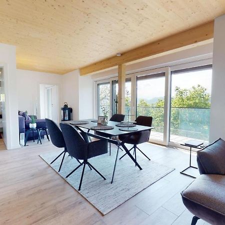 Modernes Ferienhaus Mit Panoramablick Rosegg Exterior photo