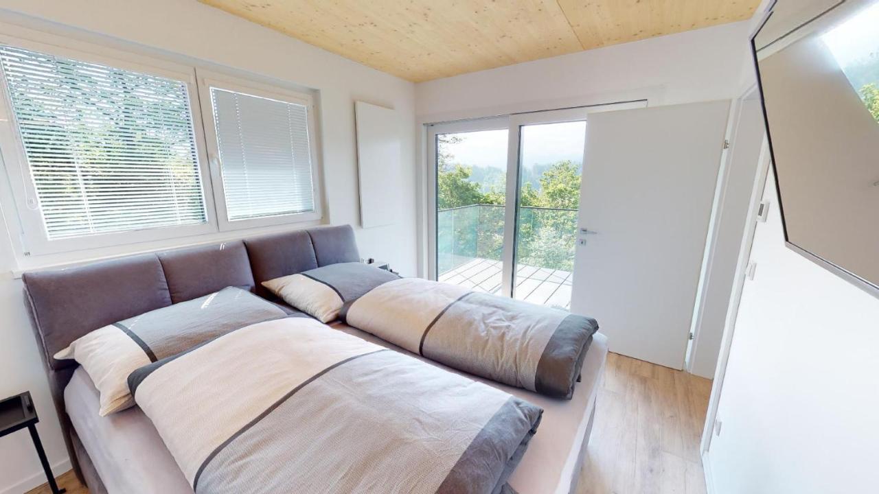 Modernes Ferienhaus Mit Panoramablick Rosegg Exterior photo