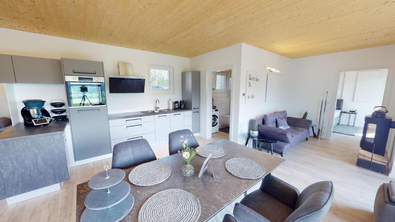 Modernes Ferienhaus Mit Panoramablick Rosegg Exterior photo
